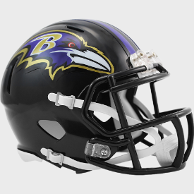 Riddell Baltimore Ravens Revo Speed Mini Helmet